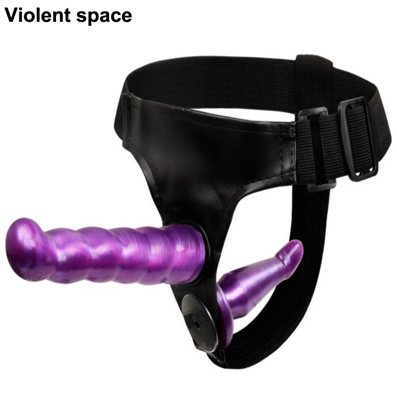 Violent space фалосы для женщин двойной фаллоимитатор секс игрушки страпон семейной