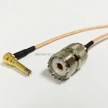 Провод для беспроводного модема разъем UHF Джек MS156 угловой разъем кабель RG316 помощью соединительного 15 см 6"