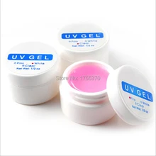 1PCS X Pink White Clear Transparent 3 Color Options UV Gel Builder Nail Art Tips Gel