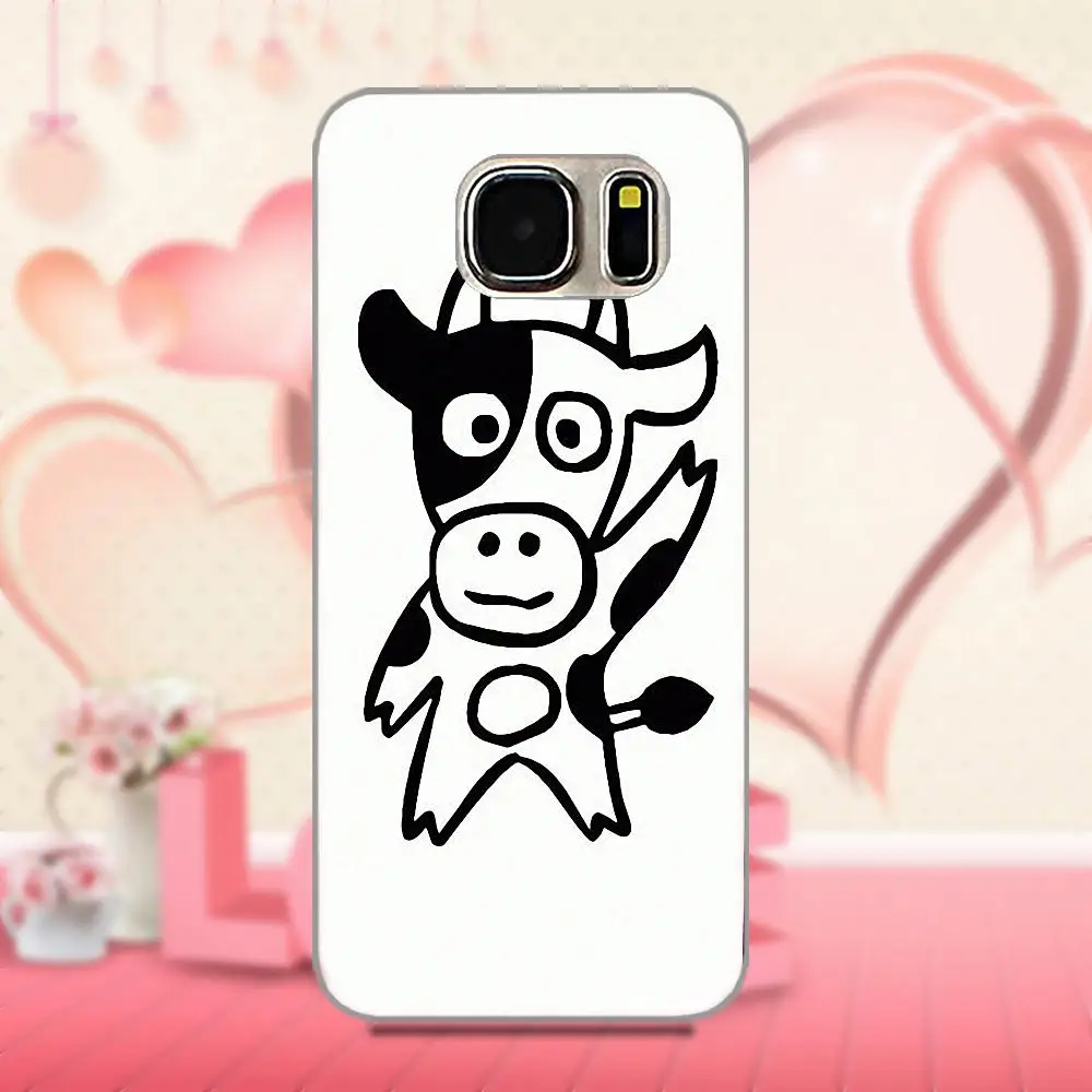 Oedmeb для Apple iPhone 4 4S 5 5C 5S SE 6 6S 7 8 Plus X For LG G3 G4 G5 G6 K4 K7 K8 K10 V10 V20 красочная корова|Бамперы| |