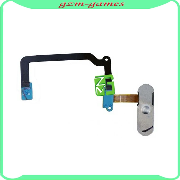2pcs/lot For Samsung Galaxy S5 G900 i9600 Home Button with Flex Cable Microphone Parts Black/white Free shipping | Мобильные