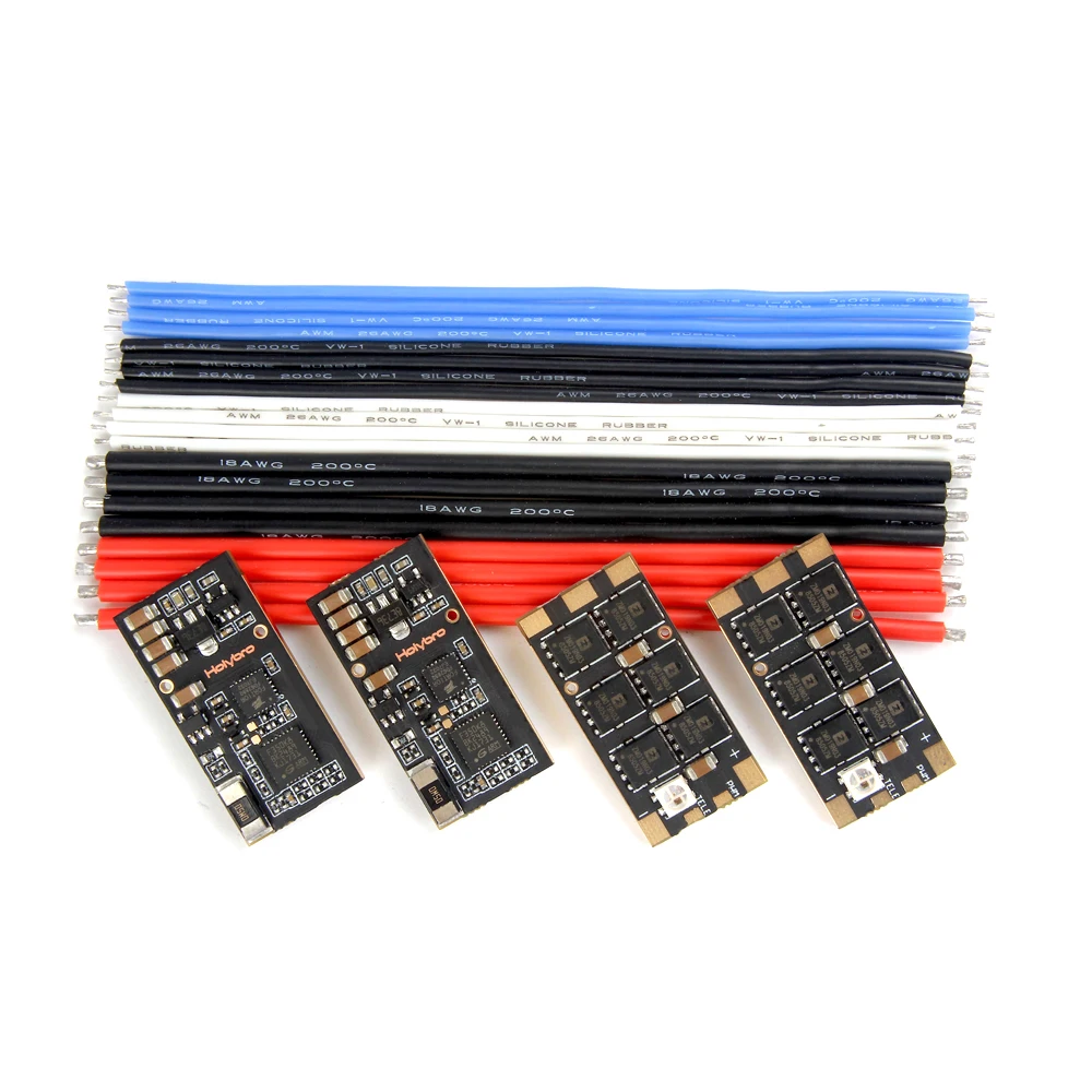

4 PCS Holybro Tekko32 F3 35A ESC BLHeli_32 3-6S F3 MCU Dshot1200 Build In Current Sensor WS2812B LED For RC Models Spare Parts