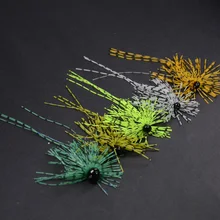 L59J 5g or 7g Rubber Fishing font b Footbal b font Jigs JIG Baits Rubber Bass