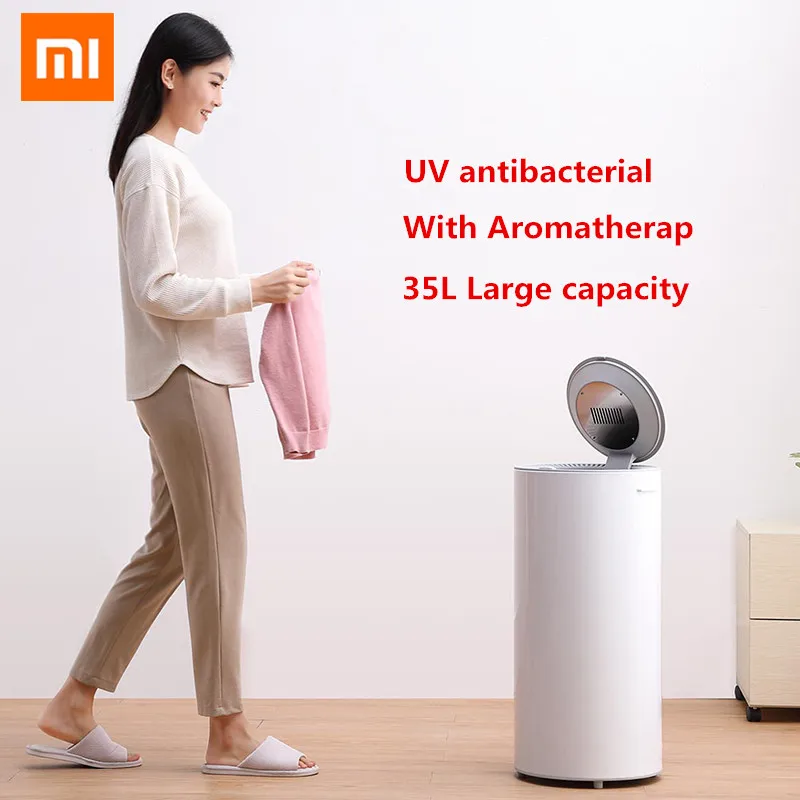 

35L Xiaomi Smart Clothing Disinfection Dryer Energy Saving Power 220V Laundry Dryer UV Sterilization From Xiaomi Youpin