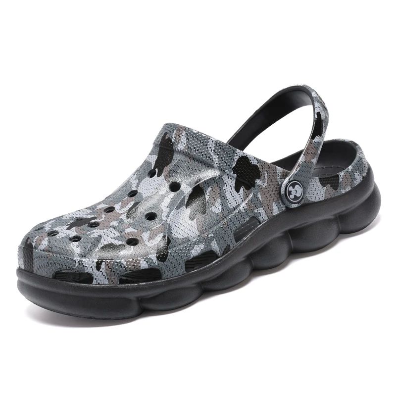 Hole Shoes Male Men Sandals crocse Clogs Sandalias Hombre croc Sandles Mens Sandals Men Shoes Summer Slippers sandalet New 2019