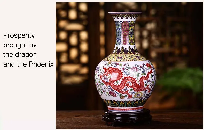 jingdezhen cerâmica pequena decoração vaso de porcelana pastel