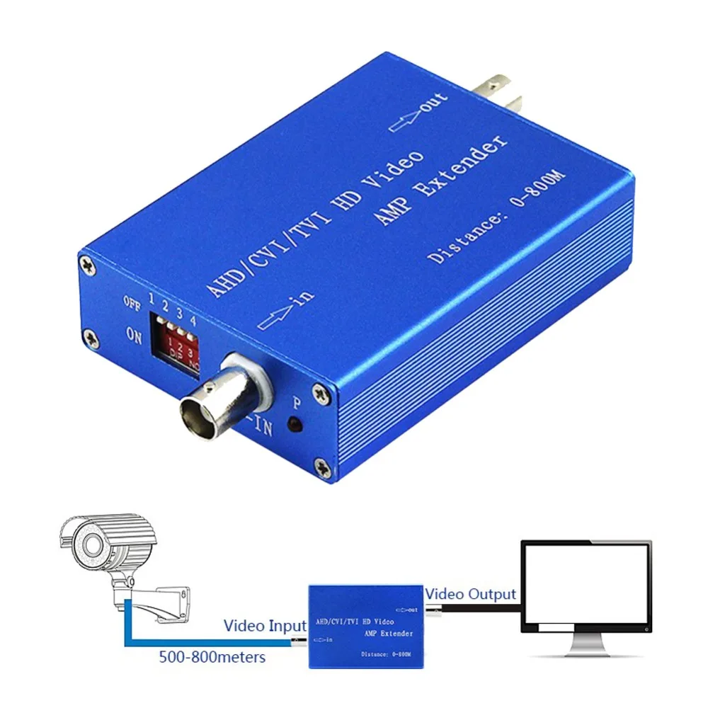 Усилитель видеосигнала Kaycube 1080P 720P HD AHD CVI TVI Coax 75 3 500 м 5 800 7 коаксиальный кабель