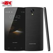 In Stock Original HOMTOM HT7 PRO 4G 5.5″ HD 1280*720 Smartphone Android 5.1 Quad core MTK6735 2GB RAM+16GB ROM 8MP+3MP 3000mAh