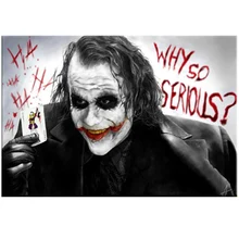 Custom photo 5D Diy diamond embroidery Batman Film Movie Joker full square round diamond painting Cross Stitch mosaicZP-2029
