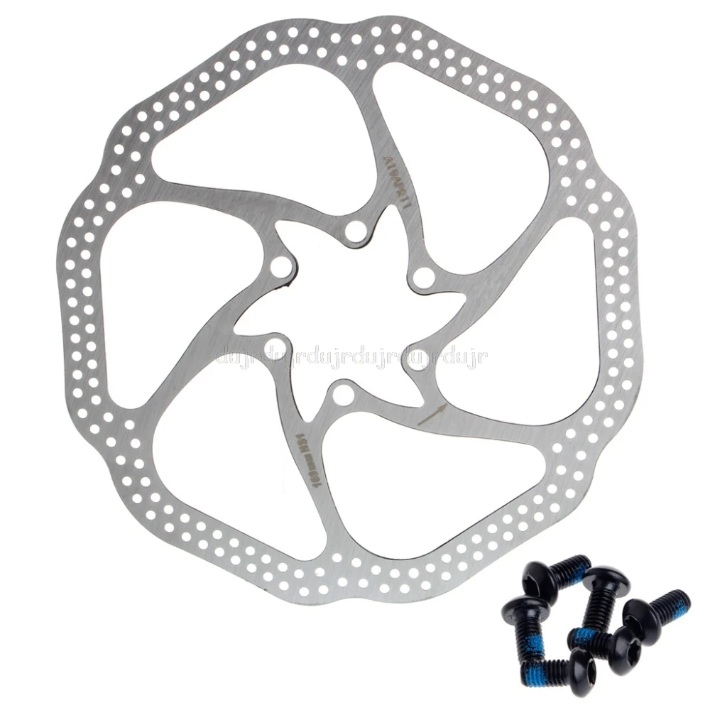 

1 Set Float Disc Brake Rotors 160mm 180mm 6 Bolts Light Weight Alloy MTB Bicycle Floating Mountain Bike Brake Rotors N20
