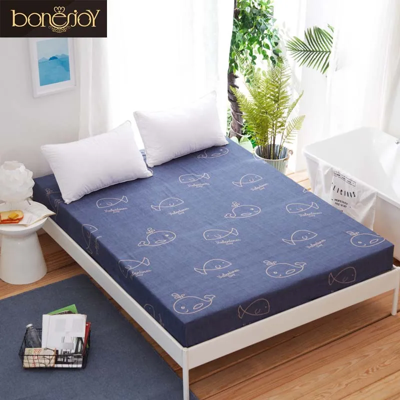 Bonenjoy 1 шт. простыня для кровати King Size с эластичным маленьким простынем рисунком