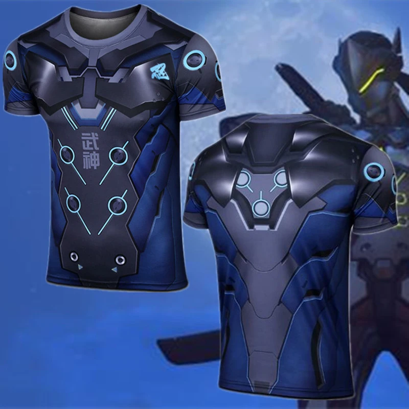 Owt Watch of Winston Reaper Soldier 76 Shimada костюм генджи футболка для костюмированной вечеринки