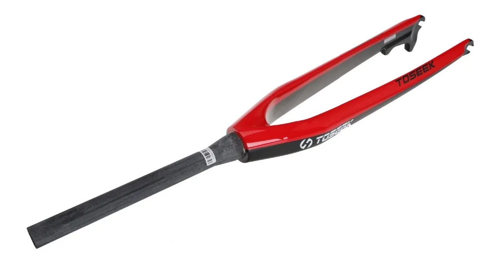 29er TOSEEK Fahrrad Gerade Gabel Carbon Scheibenbremse Starre Gabel 26 27.5