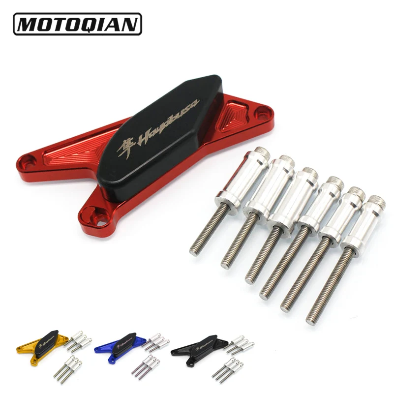 

For Suzuki Hayabusa GSXR1300 GSX-R 1300 1999-2017 Protection Engine Guard Crash Pads Frame Sliders Falling Protection Moto Parts