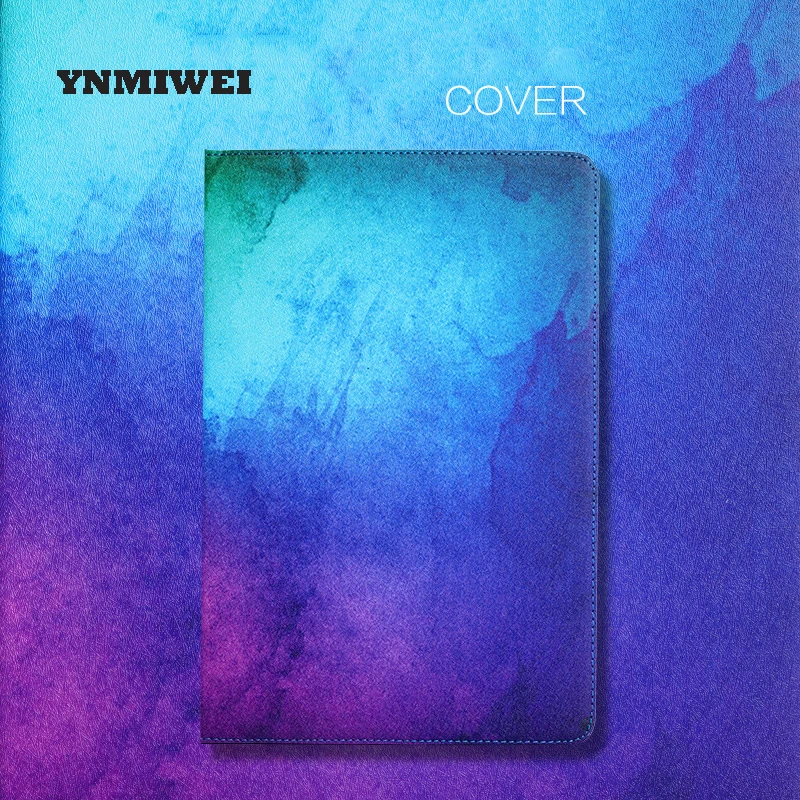

For Ipad Air 2 Case For Ipad 6 Flip Smart Cover PU Leather 9.7 Inches Tablet Pad Case Folding Folio Protective Shell YNMIWEI