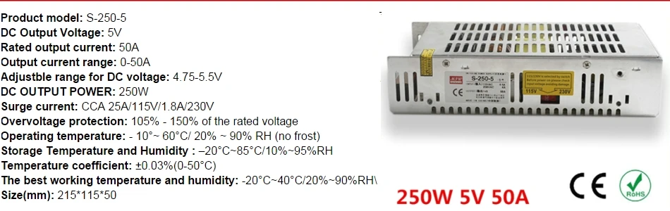 250w