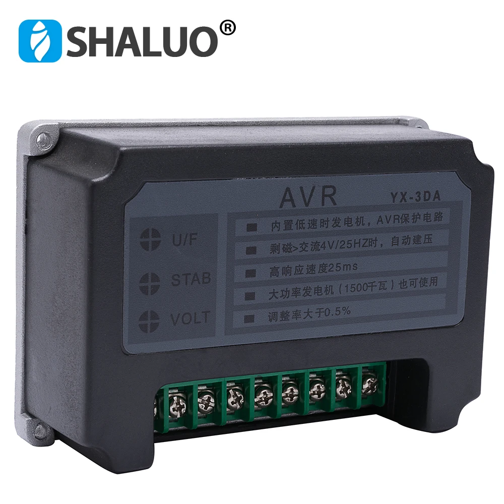 3DA Automatic Voltage Regulator AVR Building Protecting Circuit Chinese Big power 1500KW Diesel generator part for Generator 3DA Automatic Voltage Regulator AVR Building Protecting Circuit Chinese Big power 1500KW Diesel generator part for Generator