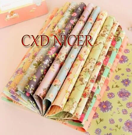 

Christmas 30.4*22.5cm DIY Scrapbooking Paper floral Paper Folding Decoration birthday card making J26