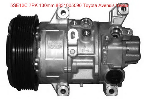 

8831005090 447180-5640 auto ac compressor for Toyota Avensis Corolla Verso 2.0 2.4 2003-