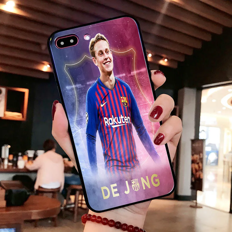 Yinuoda Ajax Team Phone Case Picture For Frenkie de Jong Silicon Shell Soft TPU Cover For iPhone X XR XS MAX 7 8 7plus 6 6S 5S 5