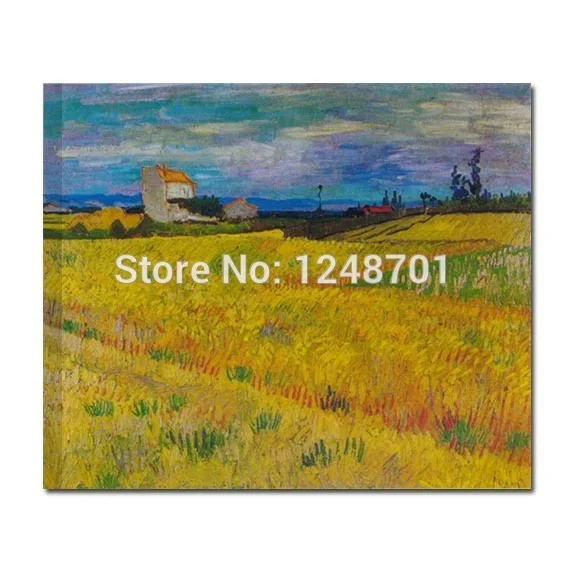 

Handmade van gohn Wheat Field oil painting on canvas