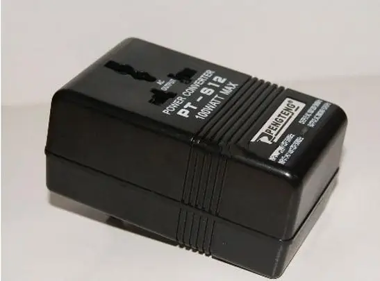 

100 watt voltage converter,100w portable travel style both 220v to 110v  and 110v to 220v  each  other converter transformer.