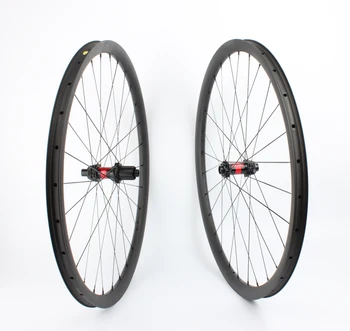 

Farsports FS29T-30-30 DT240 UD matte Thru axle 29er MTB clincher carbon wheel,center lock braking system mountain bike wheelset