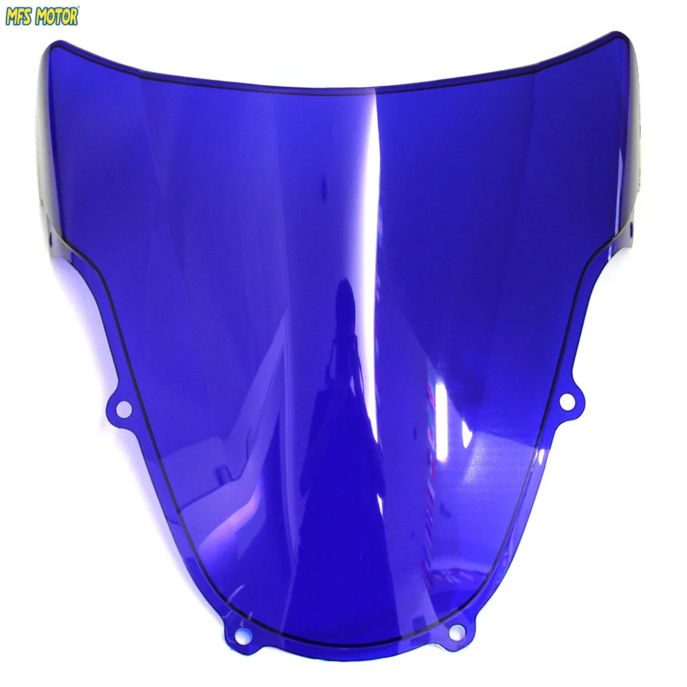 MPW Double Bubble Smoked Windshield Screen for Suzuki GSX-R 600//750 04-05