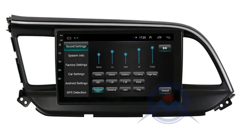 Perfect ZOHANAVI Android 2.5D Screen Car GPS Navigation for Elantra 2019 car Auto Radio DVD GPS multimedia player build in wifi 19