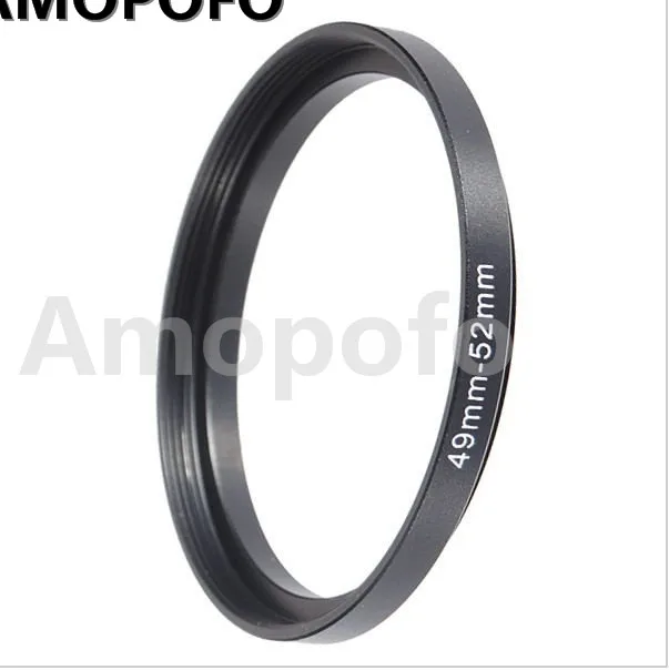 

49mm to (52mm or 82mm) step-up lens adapter ring for camera lenses & camera filters, made
