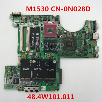 

Free shipping For XPS serie M1530 CN-0N028D 0N028D N028D Laptop motherboard 07212-1 48.4W101.011 100% full Tested