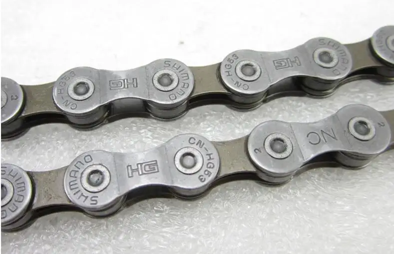 Цепь shimano 9. Цепь шимано 9 скоростей. Shimano hg53. Велосипедная цепь 114 звеньев 28 скоростей. Цепь шимано 9 скоростей hg53.