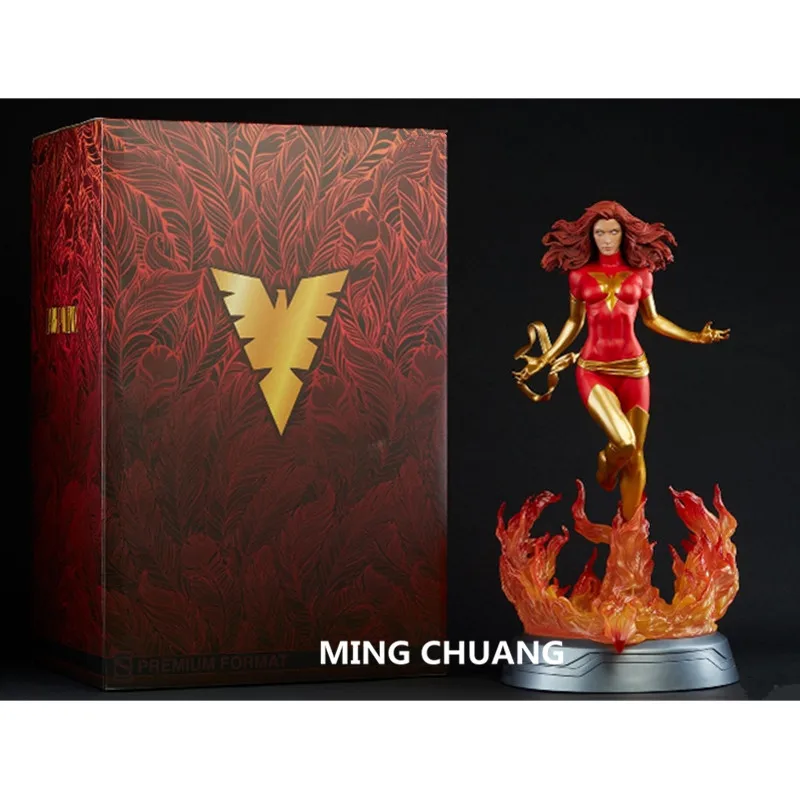 22 "X Men статуя одаренного бюста супергероя полноразмерный портрет Marvel Girl Phoenix GK