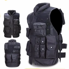 High Quality Tactical Vest Black Mens Military Hunting Vest Field Battle Airsoft Molle Waistcoat Combat Assault Plate Carrier