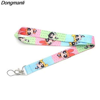 

L2363 Girls Lanyard For necklace ID Card Pass Gym Mobile Phone Badge Holder for kids gifts