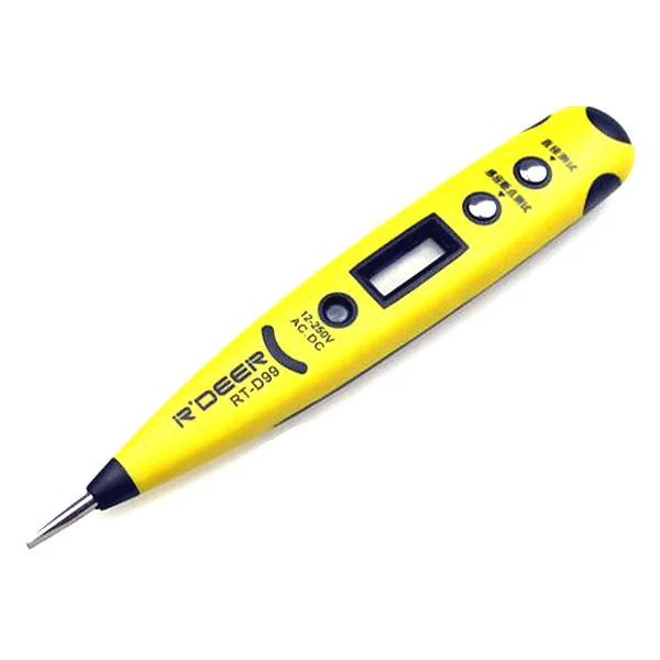 Electric Power AC/DC Digital LED Light Indicator Voltage Detector Pen