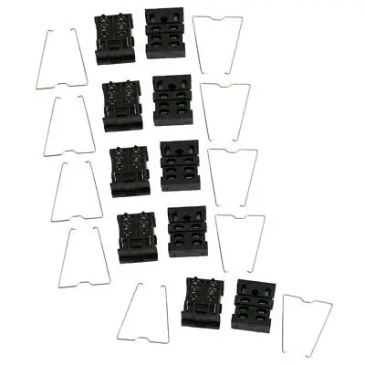 

10 Pcs 8 Pin Terminals General Purpose Relay Socket 13F-2Z-A2