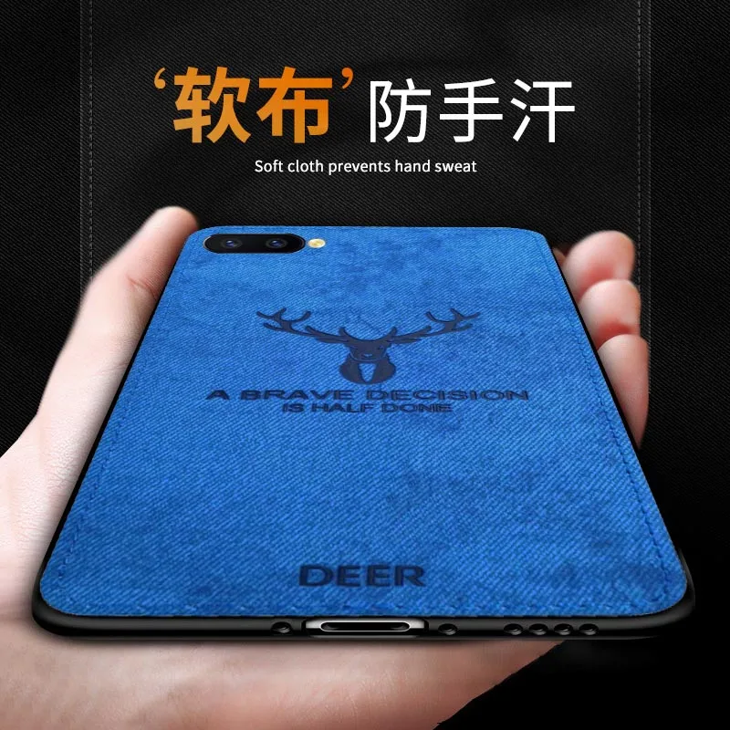 

2019 New Fabric Ultra-thin Canvas Silicon Phone Case For iphone 7 8 6 6s Plus X Xs Max Xr Cloth Texture Soft Protective Cover
