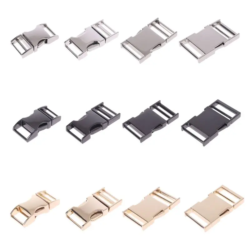 

Hot New 1 Pc Metal Arched Side Release Buckle For Backpack Straps Webbing 14mm 19mm 25mm 30mm DIY Craft Replacement Accessories