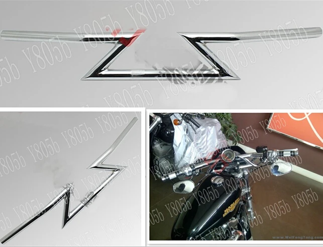 Мотоцикл Драг руль 7/" 22 мм Z бар для Yamaha Vstar 400 650 1100 1300 Virago Xv 250 535 750 1100 Road Star Custom
