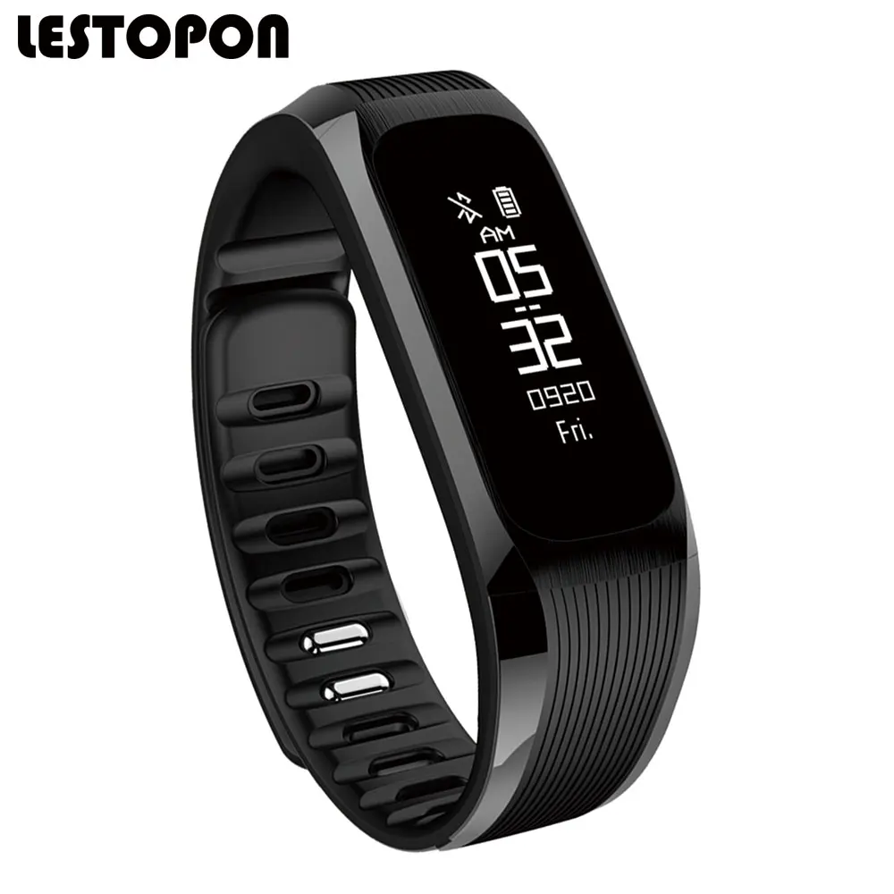 LESTOPON 2017 Smart Wristband Fitness Bracelet Tracker Band With Heart