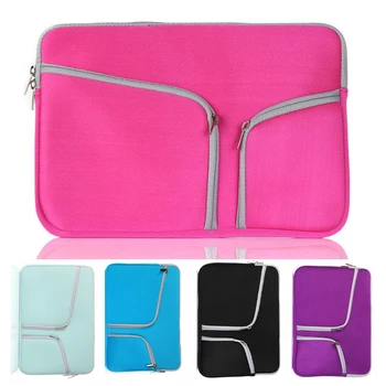 

Universal Double-Zipper Laptop Sleeve Briefcase Bag For Macbook Air Pro Retina 11" 12'' 13" 15" Dell HP Asus Acer Lenovo