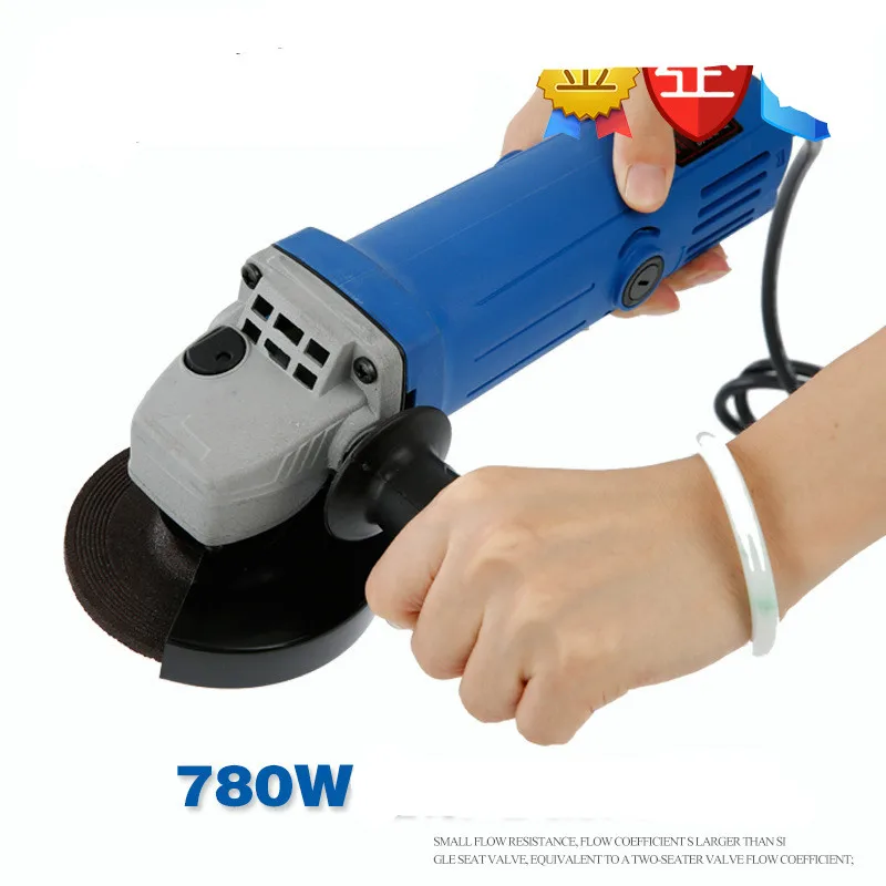 Good Quality 11000 Rpm Angle Grinder 41/2'' Electric Metal Cutting