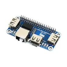 Ethernet/usb-хаб шляпа для Raspberry Pi, 1x RJ45, 3x USB