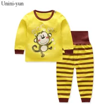 1-6Y Новое поступление; комплект одежды для мальчиков; детский спортивный костюм; футболка для девочек; штаны; Толстовка для малышей; повседневная одежда с героями мультфильмов