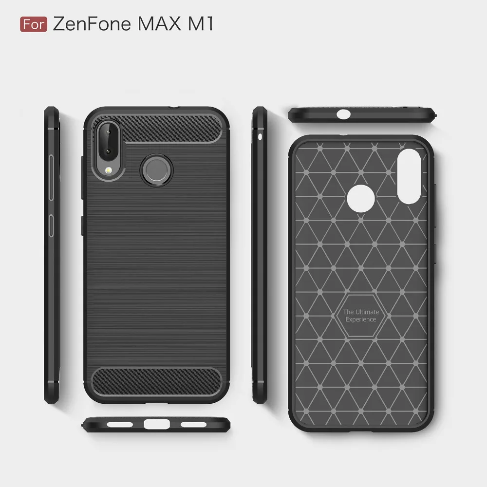 Чехлы для Asus Zenfone Max (M1) ZB555KL 5 дюйма мягкий силиконовый матовый чехол телефона