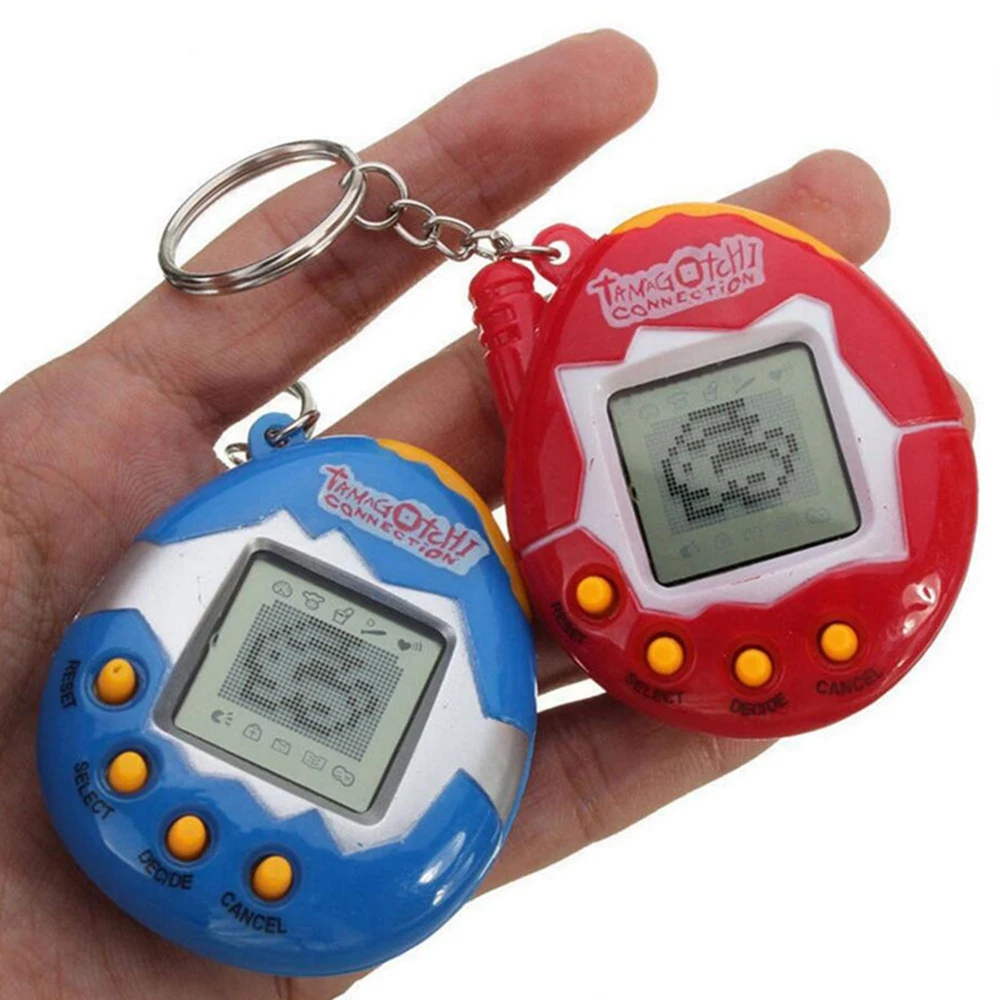 

Dinosaur Eggshell LED Virtual Pet Machine Toys 90s Retro Handheld Electronic Digital Game Toy Birthday Gift For Kids