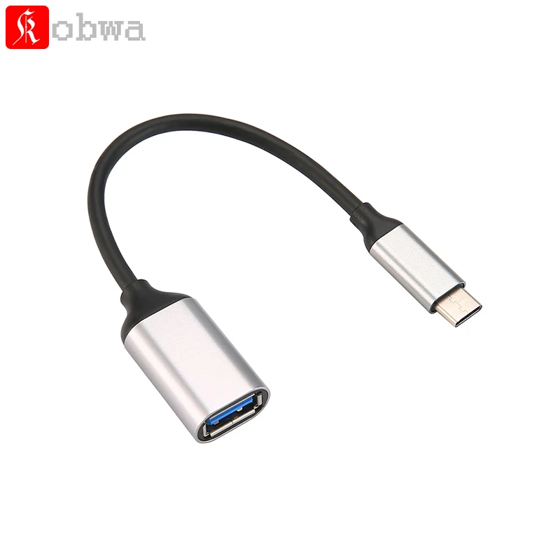 Kobwa Тип с разъемами типа c и USB3.0 Кабель адаптер On The Go для передавать данные