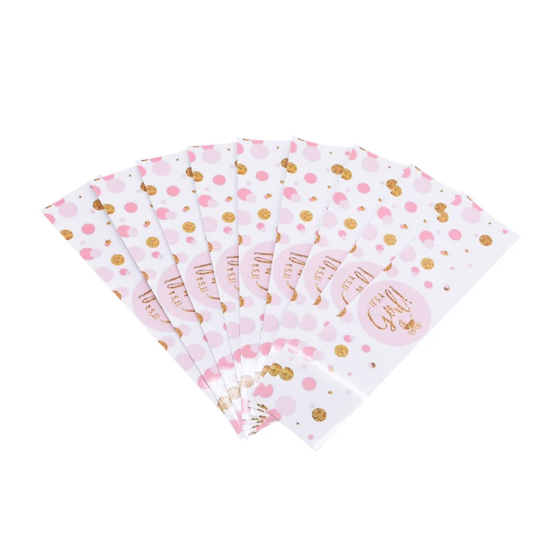 12Pcs Baby Shower Water Bottle Label Stickers it is a boy/girl Tag Gender Reveal Christening Decor Baby shower Supplies Favors