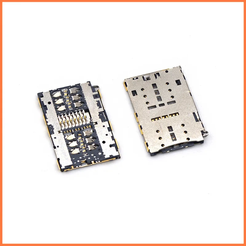 Micro Dual SIM+TF/SD Card Connector PCB Board Motherboard Slot Tray